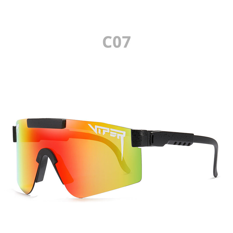 Outdoor Cycling Sunglasses Rainbow Gradient Glasses