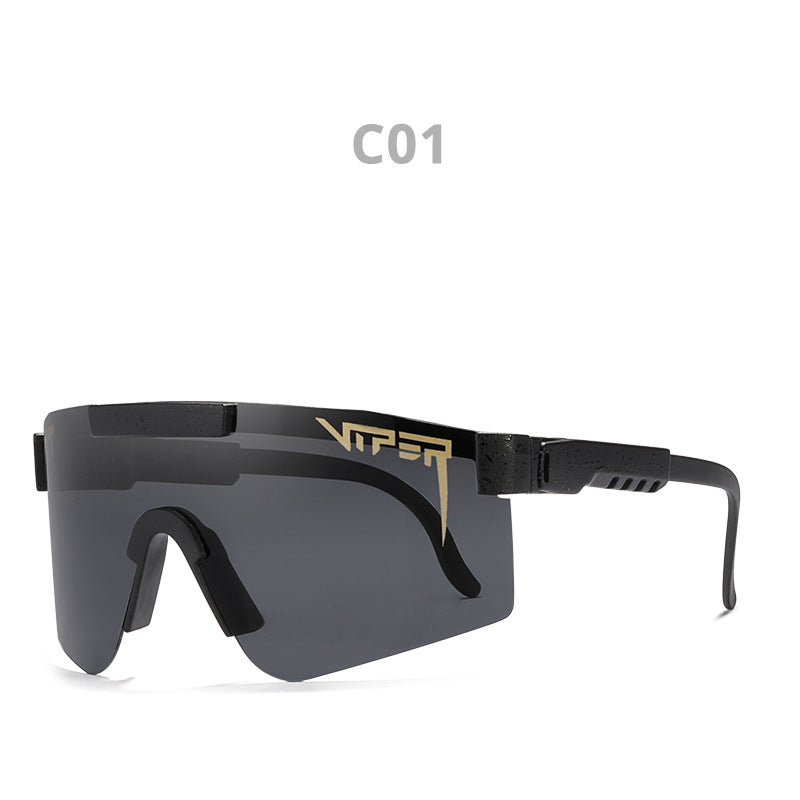 Outdoor Cycling Sunglasses Rainbow Gradient Glasses